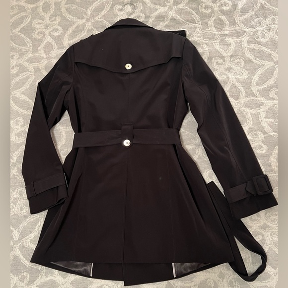 Calvin Klein Jackets & Coats Calvin Klein Womens Black Trench Coat With Belt Poshmark